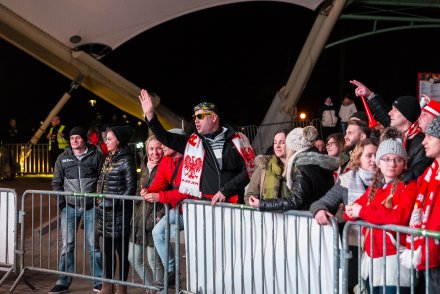 Strefa Kibica w wiślańskim amfiteatrze